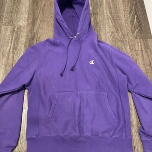 champion hoodie Purple